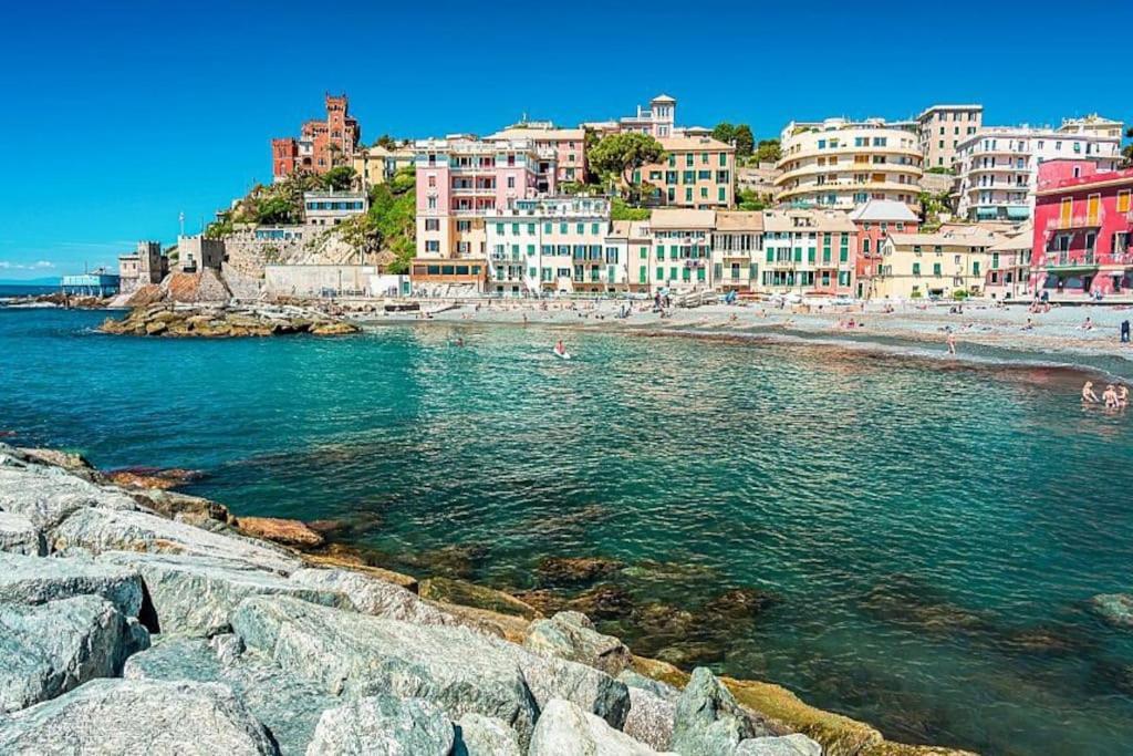 Pisi Home, 2 Min Dalla Spiaggia E Dall' Ospedale Gaslini Генуа Екстериор снимка